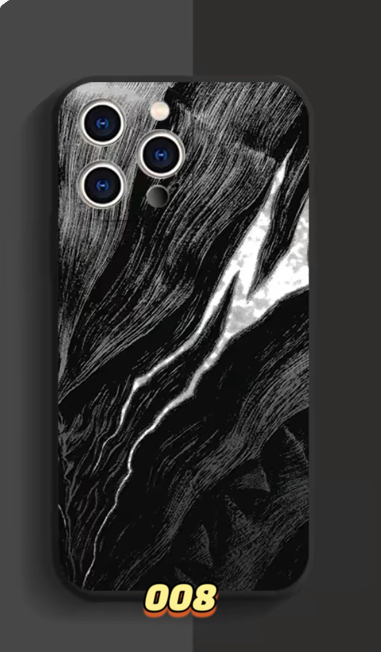 ガッツ漫画iPhone14promaxパック キャスカ黒白いキャラクターiPhone16promax/11薄型スマホケース人気かっこいい