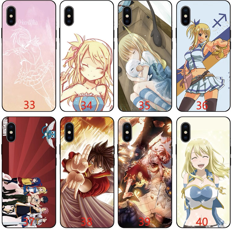 ナツ・ドラグニル キャラクターiPhone 16/iPhone15/14/13promaxケース アニメ ルーシィ・ハートフィリア