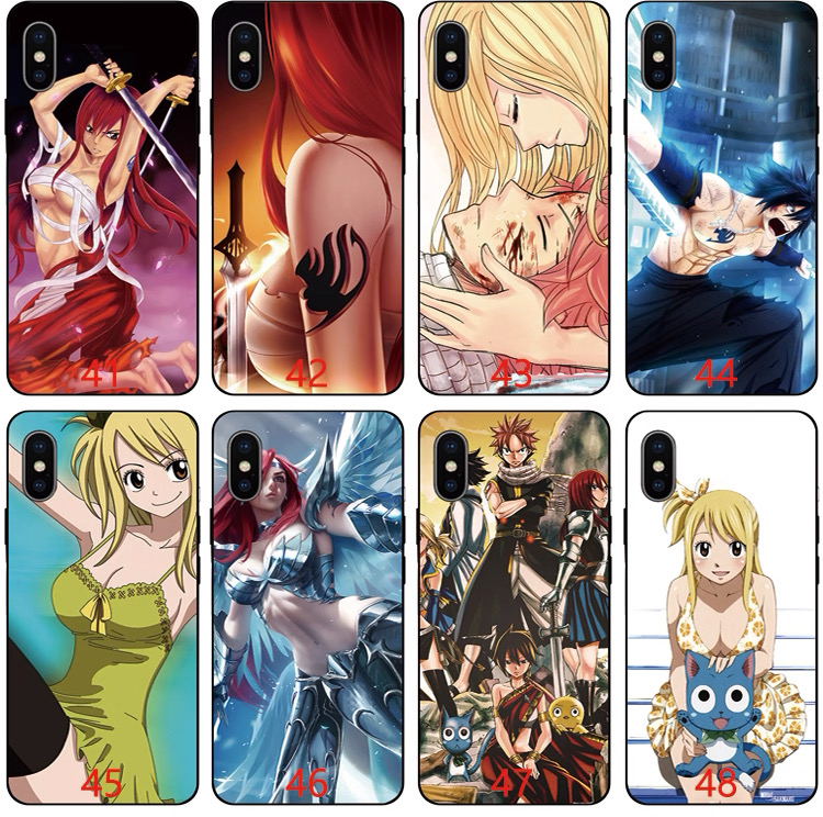 ナツ・ドラグニル キャラクターiPhone 16/iPhone15/14/13promaxケース アニメ ルーシィ・ハートフィリア