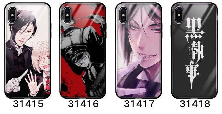 黒執事 -緑の魔女編-アイフォン16/16plus/15ケース全機種対応セバスチャン・ミカエリスiphone16promax