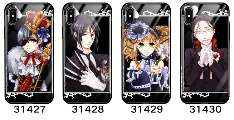 黒執事 -緑の魔女編-アイフォン16/16plus/15ケース全機種対応セバスチャン・ミカエリスiphone16promax