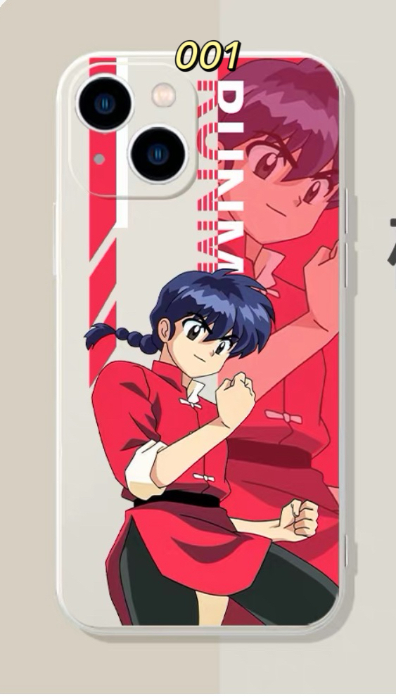 早乙女乱馬スマホケースiPhone 17 Pro Max/15ケース全機種対応キャラクターiPhone16promax/14 天道あかね16/15plus/14proカバー