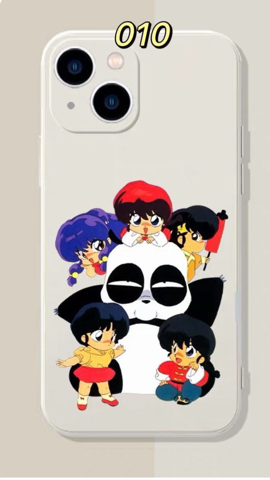 天道あかね 天道かすみ iphone17/16pro/12/13カバー熊猫 漫画 天道なびきガラスケースガラスケースおそろ