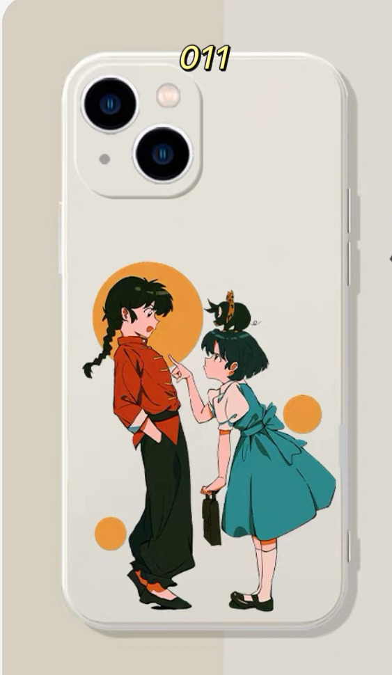 天道あかね 天道かすみ iphone17/16pro/12/13カバー熊猫 漫画 天道なびきガラスケース