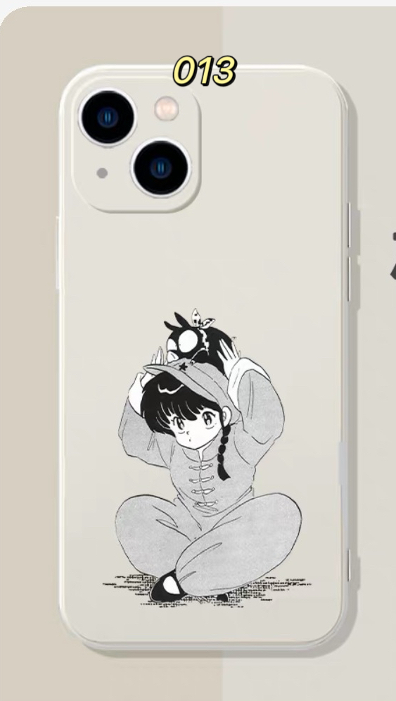 天道あかね 天道かすみ iphone17/16pro/12/13カバー熊猫 漫画 天道なびきガラスケース