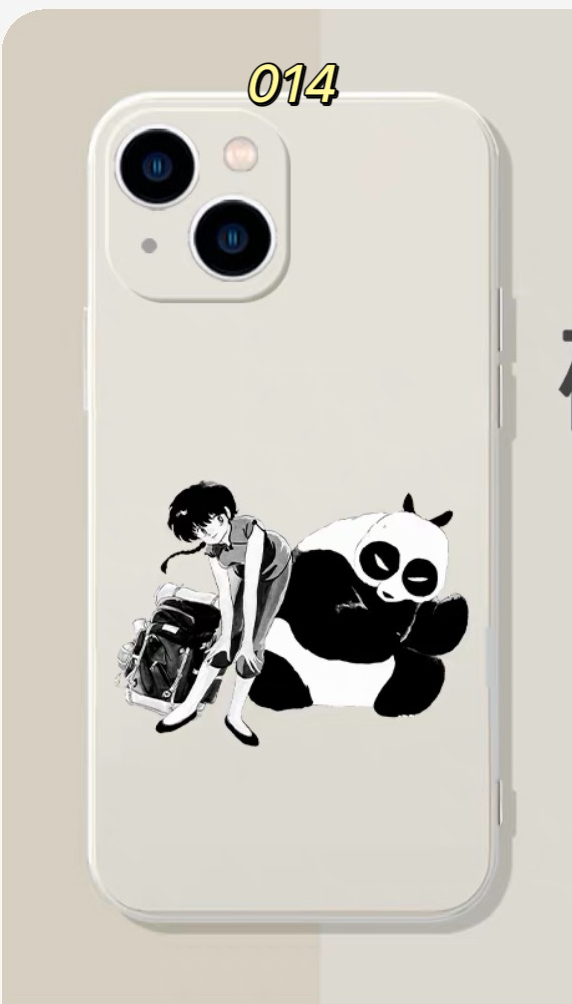 天道あかね 天道かすみ iphone17/16pro/12/13カバー熊猫 漫画 天道なびきガラスケース