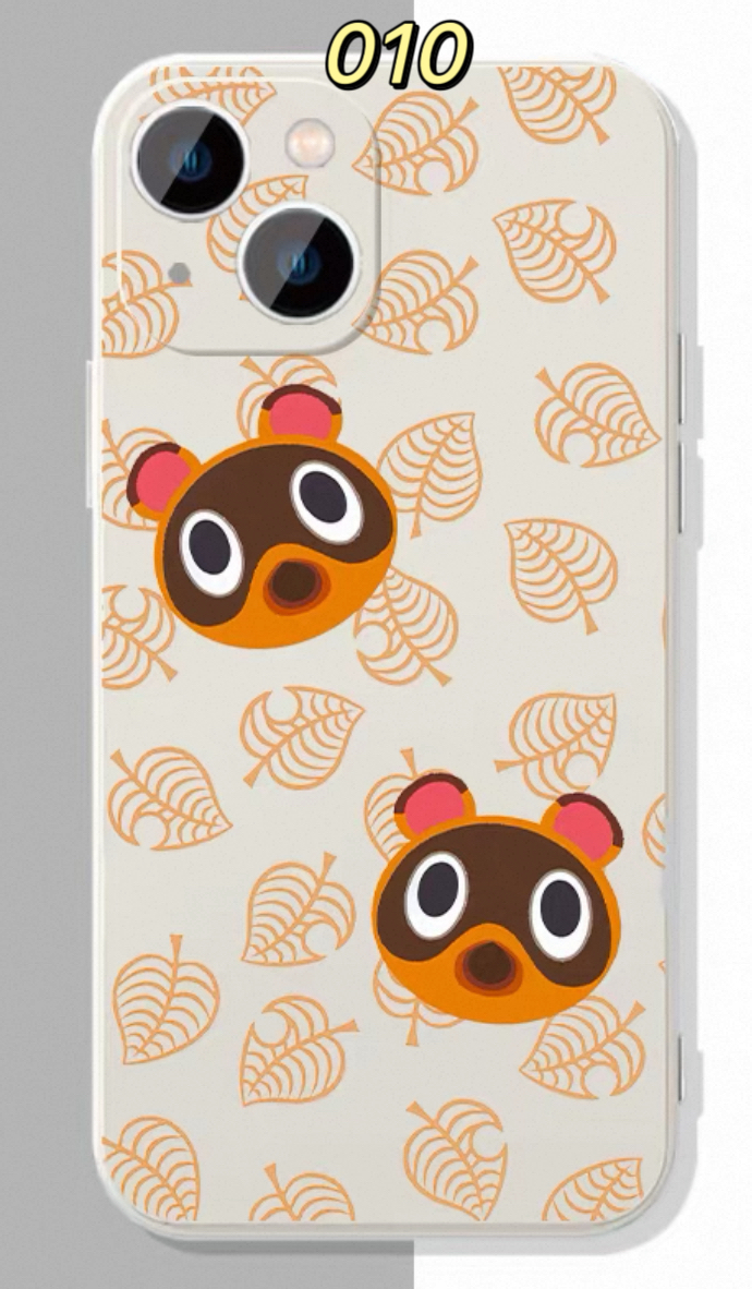 可愛いあつ森iPhone15Promax/16plus/17ケース薄型iPhone13/14カバー イヌ ネコ ネズミ